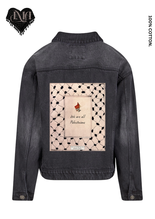 We Are All Palestinians - Denim Jacket