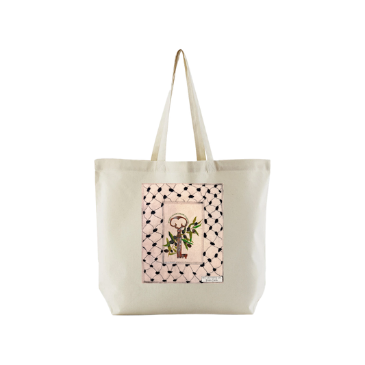 The Key Is Witness Natural Tote Bag