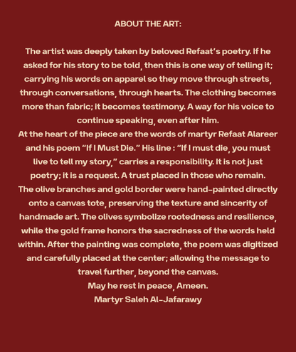 Refaat Alareer About the Art