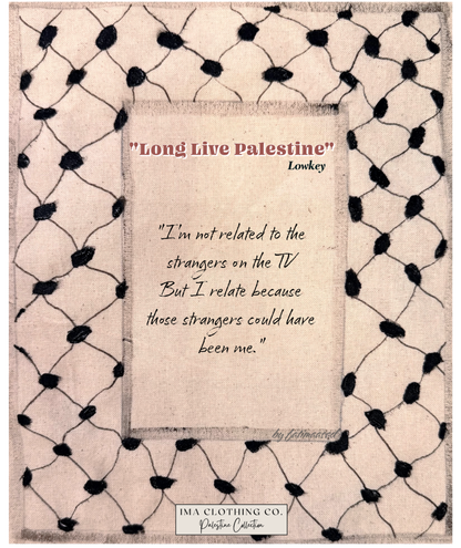 Lowkey - Long Live Palestine Artwork