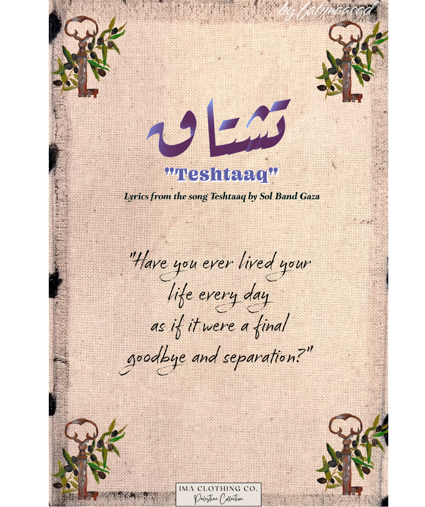 Teshtaaq Artwork