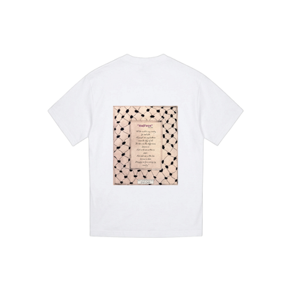 Raj'ieen - We Are Returning White Tee Design
