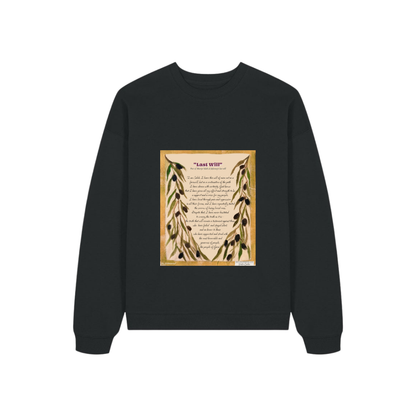 Martyr Saleh Al-Jafarawy Black Sweatshirt Design