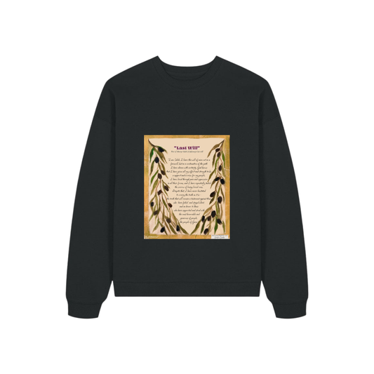 Martyr Saleh Al-Jafarawy Black Sweatshirt Design