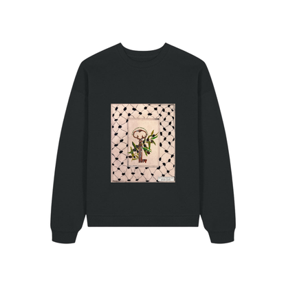 Refaat Alareer Black Sweatshirt Design