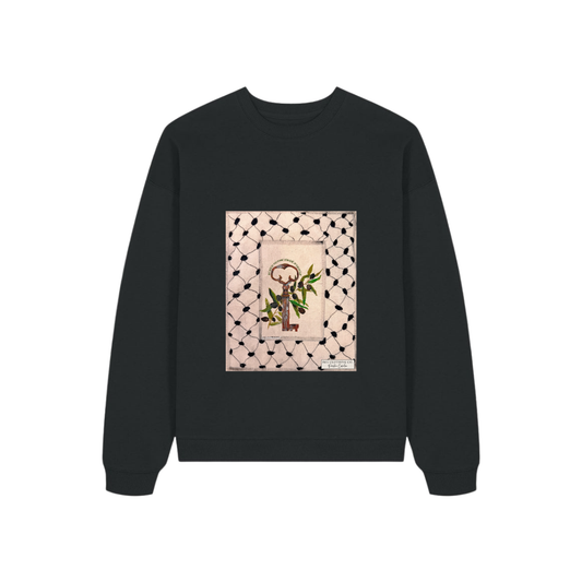 Refaat Alareer Black Sweatshirt Design