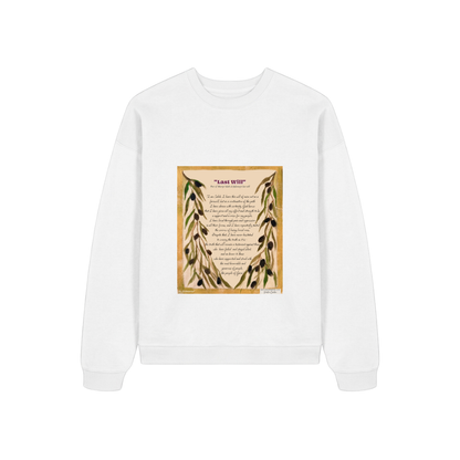 Martyr Saleh Al-Jafarawy White Sweatshirt Design