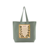 Martyr Saleh Al-Jafarawy Sage Green Tote Bag