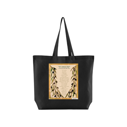 Refaat Alareer Black Tote Bag