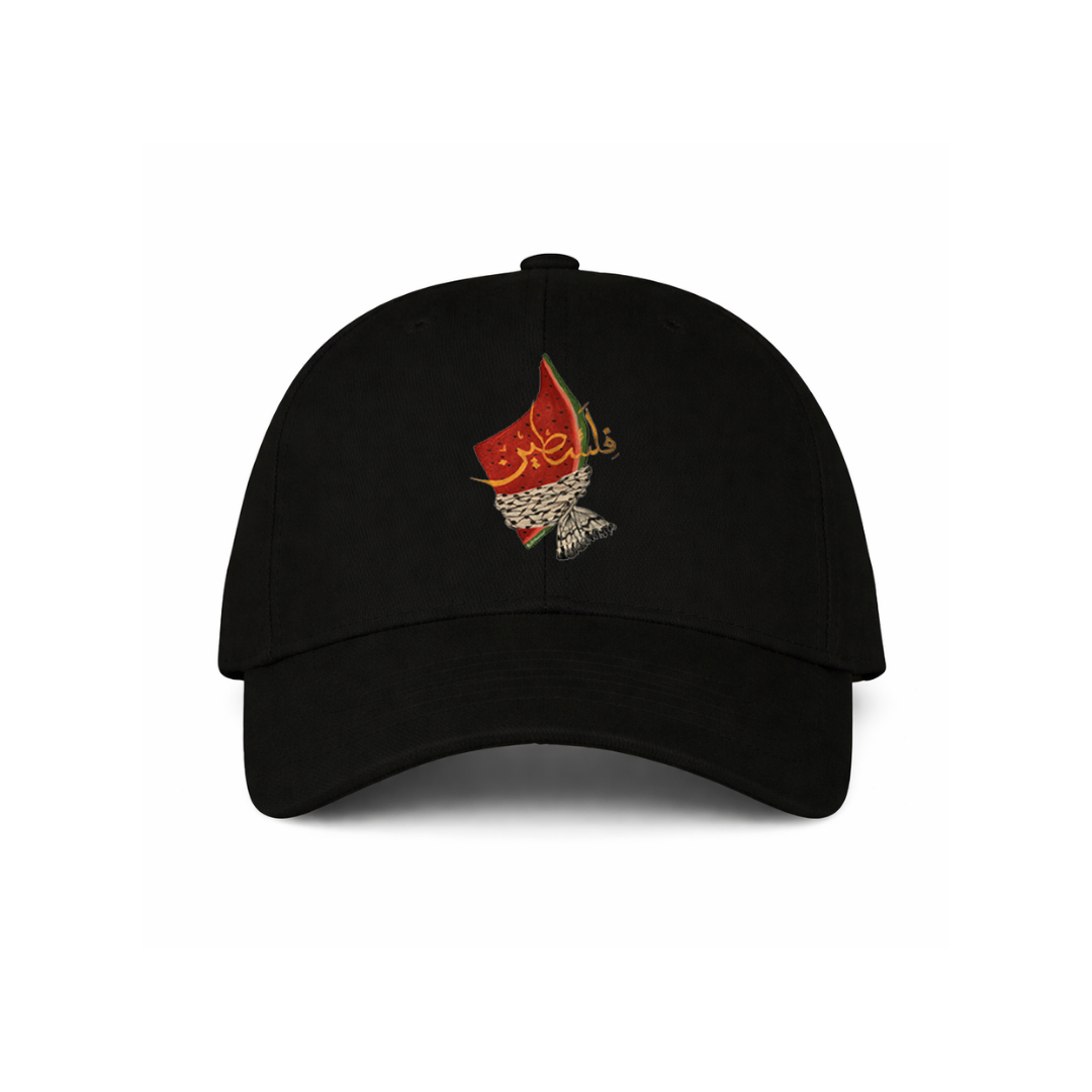 Watermelon Keffiyeh Baseball Cap